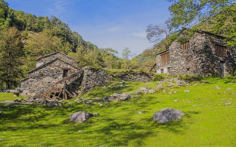Ancient mills and rural structures