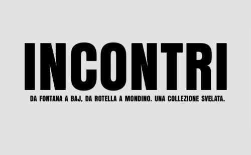 INCONTRI, la mostra inaugurale
