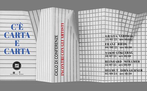 INCONTRI CON GLI ARTISTI C'È CARTA E CARTA