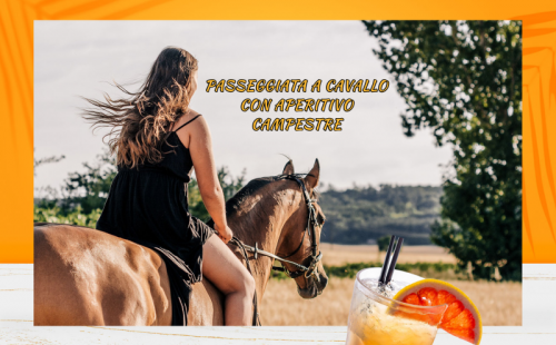 Horse ride with "country Aperitivo"