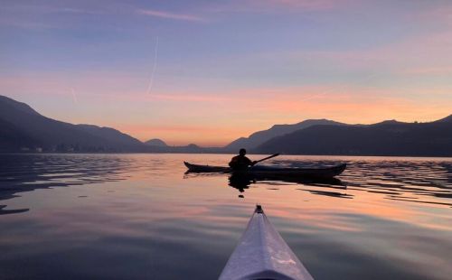 ESCURSIONI GUIDATE IN KAYAK SUL LAGO CERESIO