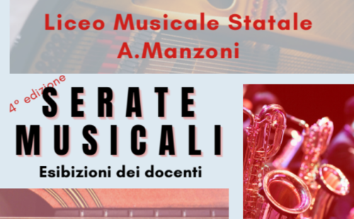 Serate Musicali - Esibizioni dei docenti