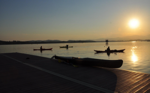 KAYAK TOUR OF THE VARESE LAKE
