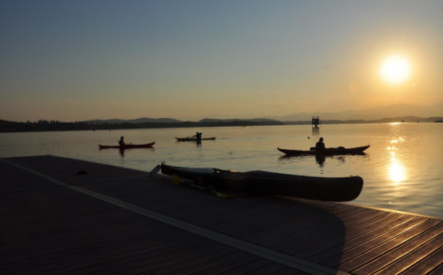 TOUR DEL LAGO DI VARESE IN KAYAK