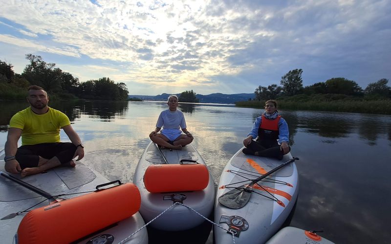 SUPMindfulness in Angera: Meditation and Wellness on SUP on Lake Maggiore
