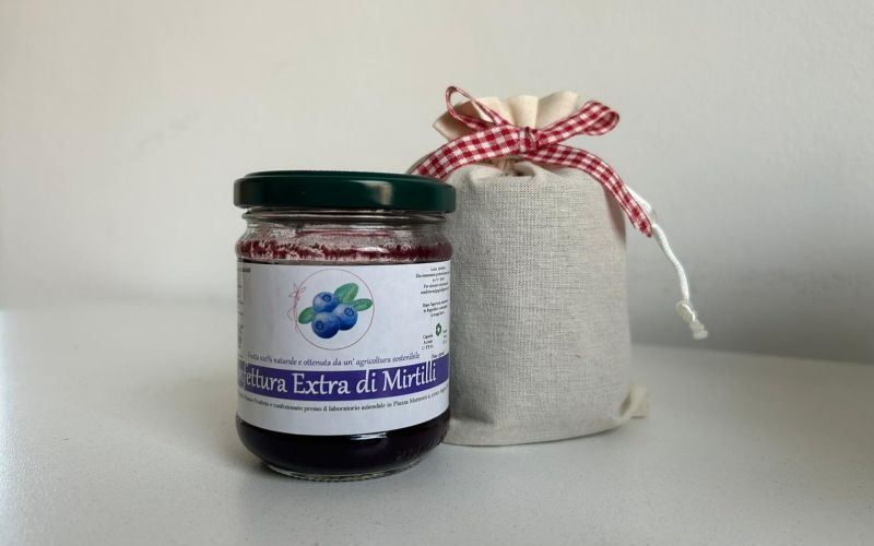 Confettura di mirtilli dell'Azienda Agricola Zigaglio