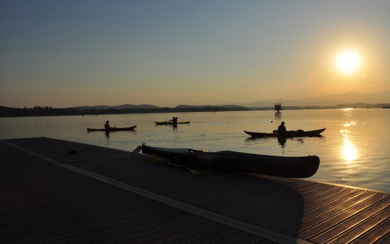 KAYAK TOUR OF THE VARESE LAKE