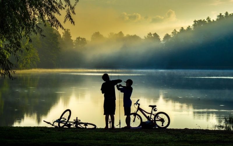 Pista ciclabile del Lago di Comabbio