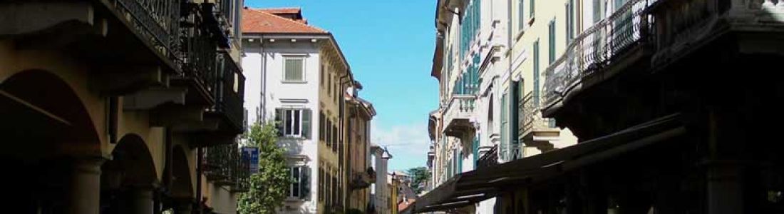 Varese: the old town